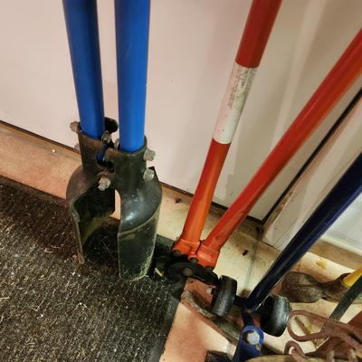 Lot of 9 Garden Yard tools, Furniture Lifter