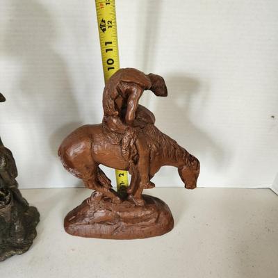 2 Indian Statues Home Decor