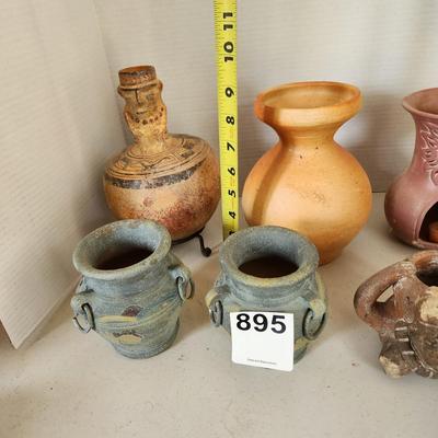 Lot of 9 Home Decor Pottery