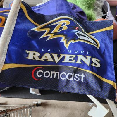 Large Lot of NFL Baltimore Ravens Merchandise