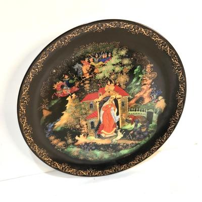 Lot #8  Russian Fairy Tale Plate