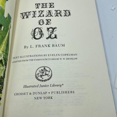 Wizard of Oz hardback book