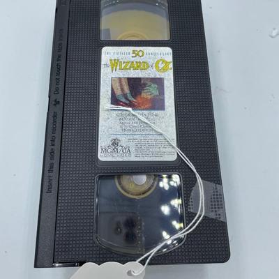 Wizard of Oz 50 Anniversary VCR tape