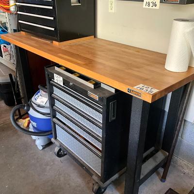 G1838 GLADIATOR Modular Woodblock Top Work Table/Bench
