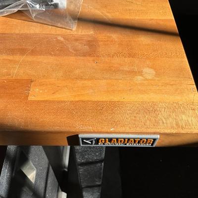 G1838 GLADIATOR Modular Woodblock Top Work Table/Bench
