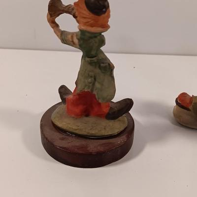 Three small Clown Figures Clown band