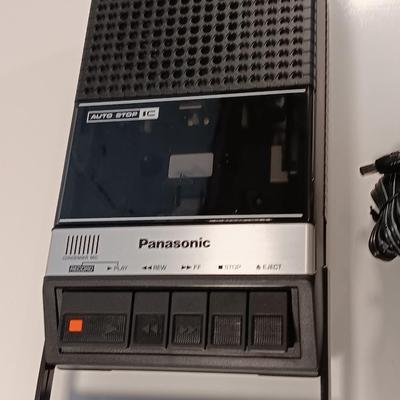 Vintage Panasonic Portable Cassette tape recorder New in the box