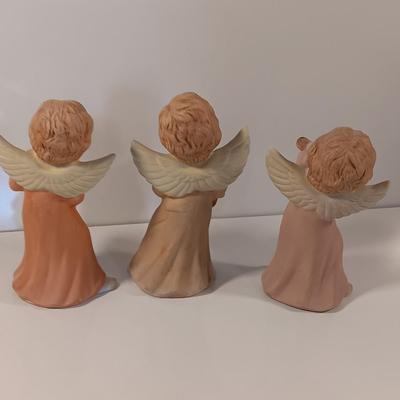 Three 1970's Homeco Angel figures