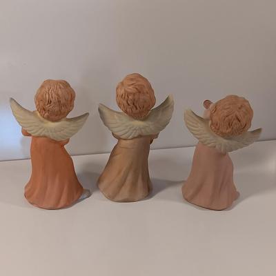 Three 1970's Homeco Angel figures