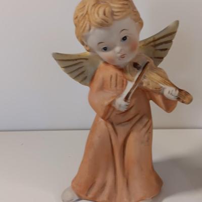 Three 1970's Homeco Angel figures