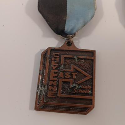 Three vintage medals