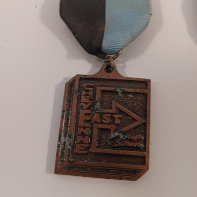 Three vintage medals
