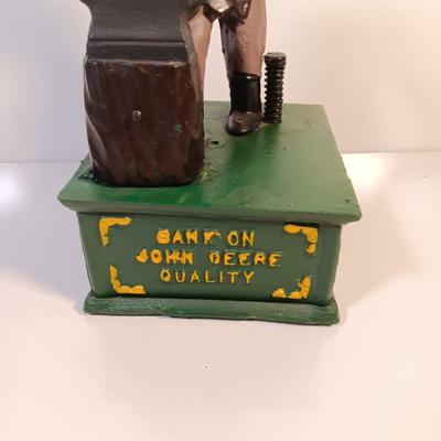 Vintage cast Iron mechanical bank