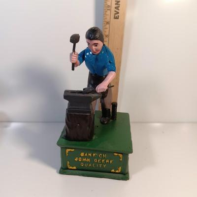 Vintage cast Iron mechanical bank