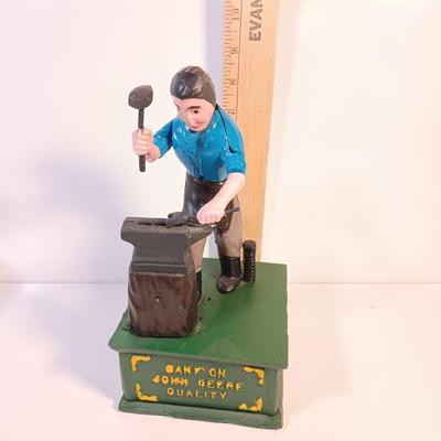 Vintage cast Iron mechanical bank