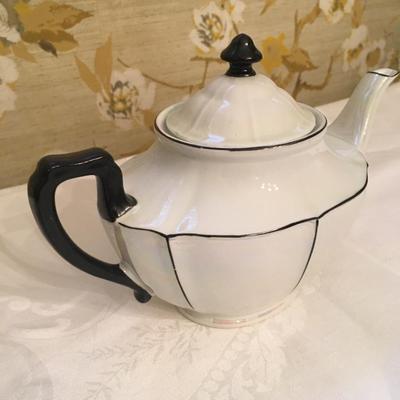 Vintage iridescent teapot