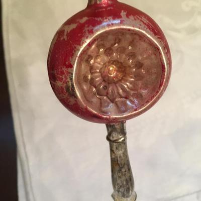 VIntage triple indent tree topper