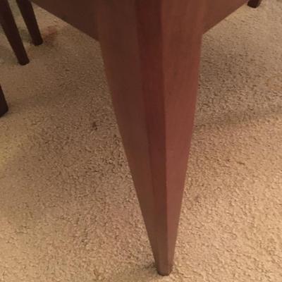 MCM cane back dining chairs