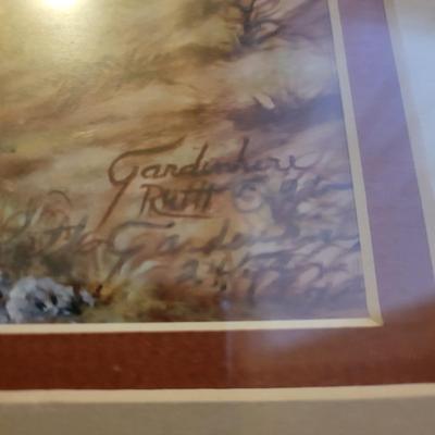 Pair of Framed Railroad Prints (DR-DW)