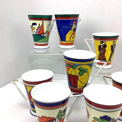 939 Wren Giftware Mugs Calypso Heatwave Jazz