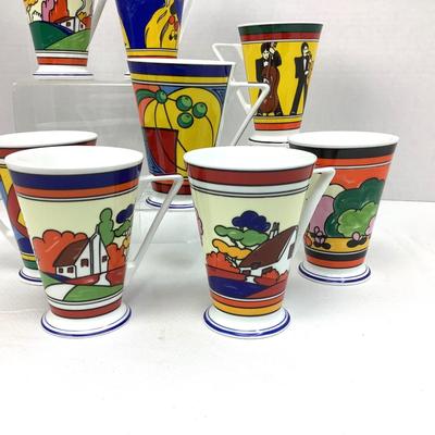 939 Wren Giftware Mugs Calypso Heatwave Jazz