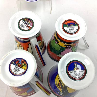 939 Wren Giftware Mugs Calypso Heatwave Jazz