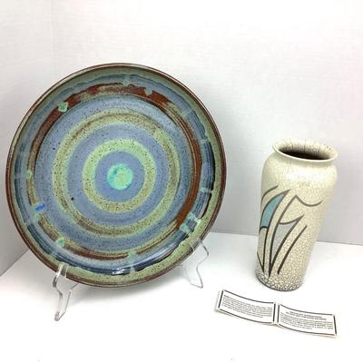 941 RAKU Glazed Pottery Lot