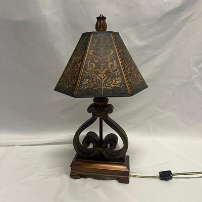 Iron Candleholder & Table Lamp (B2-MG)