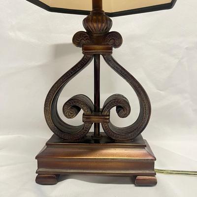 Iron Candleholder & Table Lamp (B2-MG)