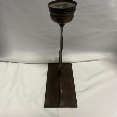Iron Candleholder & Table Lamp (B2-MG)