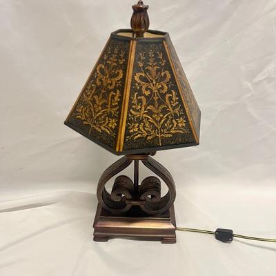 Iron Candleholder & Table Lamp (B2-MG)