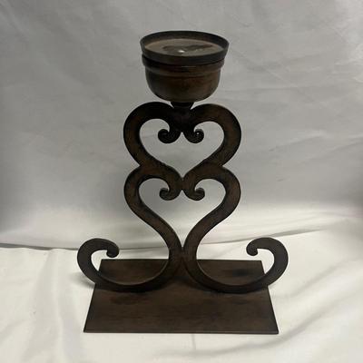 Iron Candleholder & Table Lamp (B2-MG)