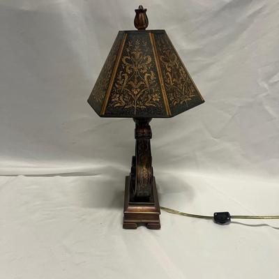 Iron Candleholder & Table Lamp (B2-MG)