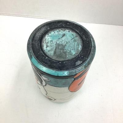 946 CATS by Mary Ann Charette Vase