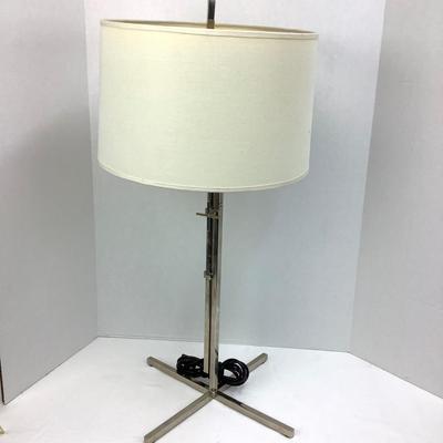 951 MCM Chrome Adjustable Table Lamp