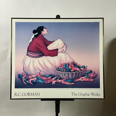 959 R.C. Gorman "The Graphic Works" Framed Print