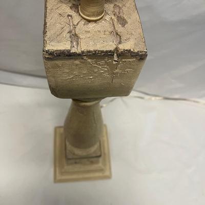 Table Lamp & Framed Artwork (B2-MG)