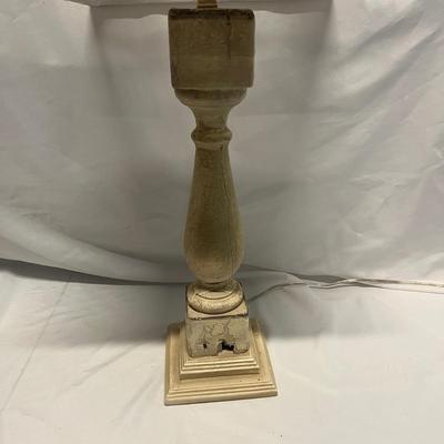 Table Lamp & Framed Artwork (B2-MG)