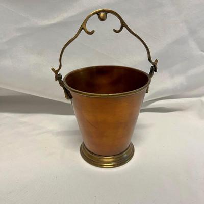 Copper & Brass Buckets By Global Views - Made in India (B2-MG)