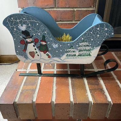 Christmas sled