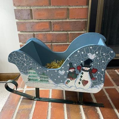 Christmas sled