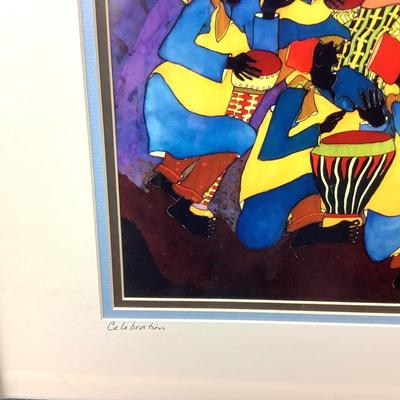 970 Photo Reproduction "Celebration" by Paul Nzalamba