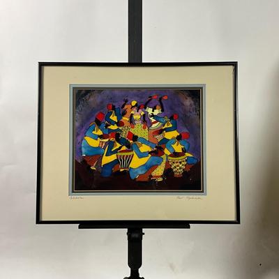 970 Photo Reproduction "Celebration" by Paul Nzalamba