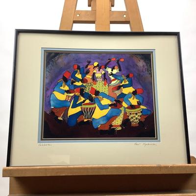 970 Photo Reproduction "Celebration" by Paul Nzalamba