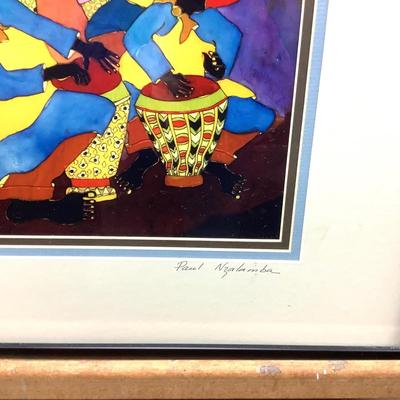970 Photo Reproduction "Celebration" by Paul Nzalamba