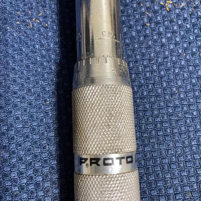 Proto 6063 3/8â€ drive fixed head torque wrench