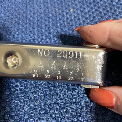 Vtg Elkind folding hex key set #20911