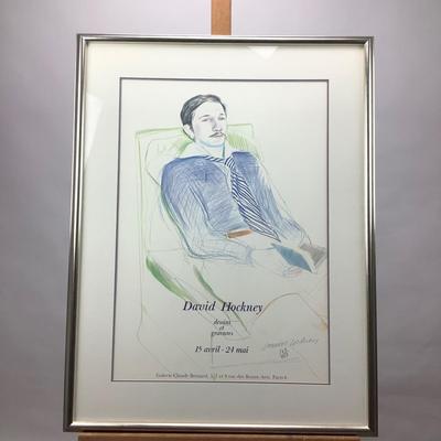 979 David Hockney Signed and Numbered Print