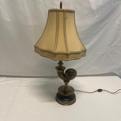 Snail Design Brass Table Lamp (B2-MG)