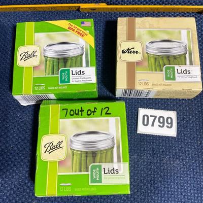 Wide mouth lids